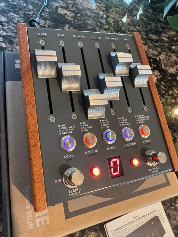Chase Bliss Audio Big Time w/  FaderShield MINT image 1