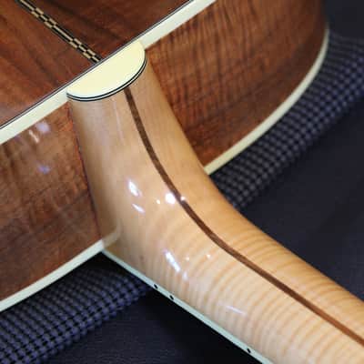 2000 Gibson Custom Shop J-200 Koa Jumbo Acoustic Guitar Natural + OHSC image 19