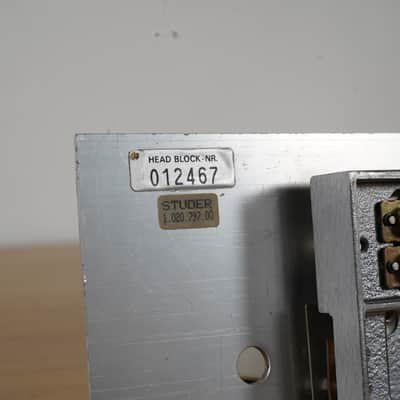 Studer A800 2" inch 24 Track Head Block image 10