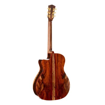 Cort GOLDA10 Gold Series A10 Cocobolo Grand Auditorium Acoustic Electric Guitar image 4