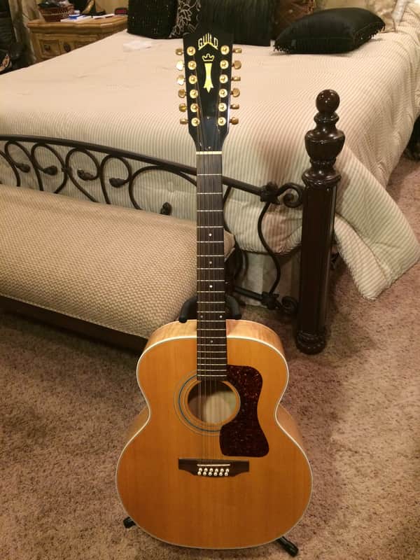 Guild JF30-12 Guild 12 String Guild Blonde Jumbo Excellent Condition image 1