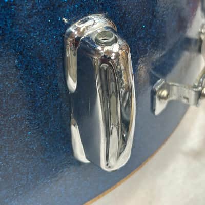 Sorento 5X14" Snare Drum (9164-12234) 60's - Blue Sparkle image 8