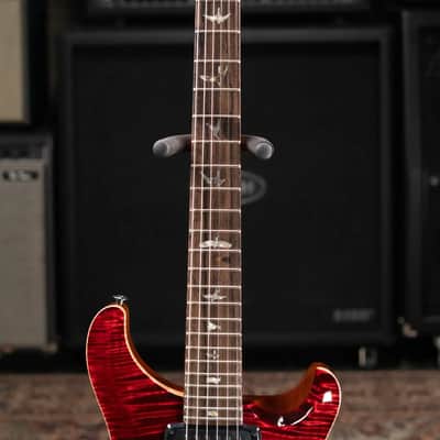PRS Private Stock Custom 24-08 Semi-Hollow Electric Guitar Dragon's Breath Glow with Hardshell Case - Used image 6