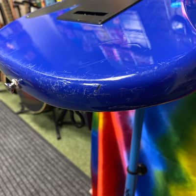 Aria Pro II SL-DX3 electric guitar in blue - Made in Japan image 25