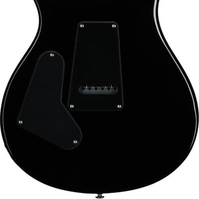 PRS - Paul Reed Smith SE Custom 24 Quilt - Electric Guitar - Teal Black - w/ Gigbag image 7