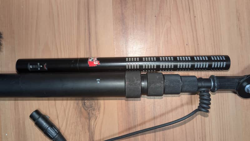 Immagine Sennheiser MKE 600 Shotgun Mic with Boom and Wind Diffuser - 1