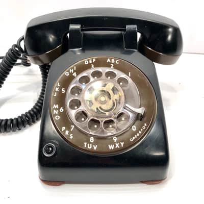 Vintage circuitbent telephone microphone lofi mic stutter effect The Brownie 1960s Black and brown image 3