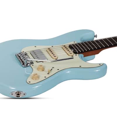 Schecter Nick Johnston Traditional H/S/S Atomic Silver image 2