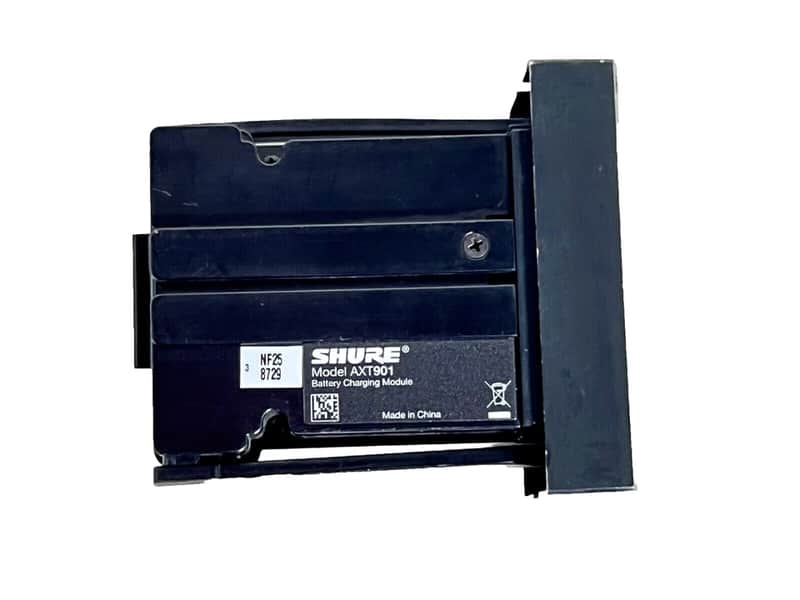 Shure AXT901 Battery Charging Module W/2 Batteries (AXT910) #17666 (One)THS image 1