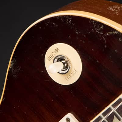 2022 - Gibson Custom Shop Made 2 Measure Murphy Lab '59 Les Paul Standard Murphy Painted Ultra Heavy Aged Kindred Burst image 16