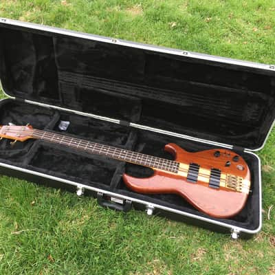 Mint 1981 Aria Pro II SB-900 Matsumoku 4 String Bass in Walnut Perfect image 19