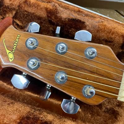 Ovation 1612 Custom Balladeer 1979 - Natural W Ovation Case image 8