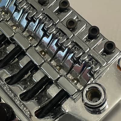 1990's Korean Ibanez RG Series SLT101 SLT-101 Chrome Floyd Rose Single Locking Tremolo Bridge image 15