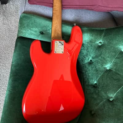 Warmoth P Bass 2024 - Coral red image 5