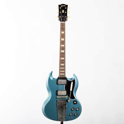 Gibson Custom 1964 SG Standard Reissue w/ Maestro Ultra Light Aged, Pelham Blue | Demo image 2