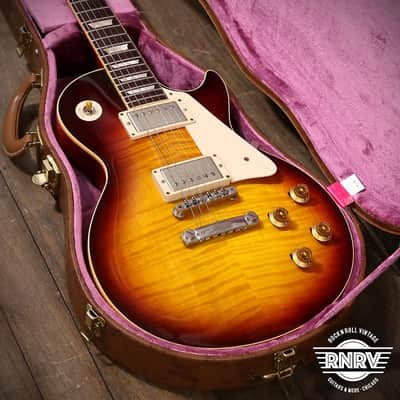 2006 Gibson Historic 59 Reissue Les Paul Bourbon Burst Tobacco R9 LP image 8