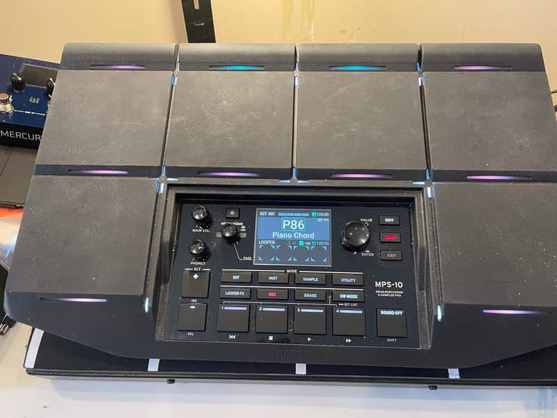 Korg MPS-10 10-Zone Percussion Sampling Pad 2023 - Present - Black image 1