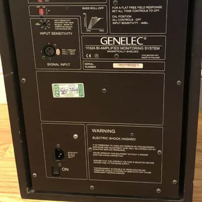 Amy Winehouse Personally Owned Genelec 1032A 10" Powered Nearfield Studio Monitor (Pair) image 6