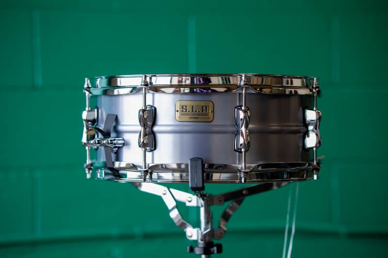 Tama LAL1455 S.L.P. Classic Dry Aluminum 5.5x14 Snare Drum image 1