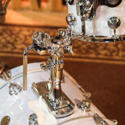 Used DW Collector's Jazz Maple Gum Classic Marine Drum Set - 18,12,14,14sn - SO#1304622 image 4