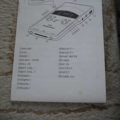 Kawai Pocketband with two unused GB-2 cards (rock and metal) 1995 Gray image 2