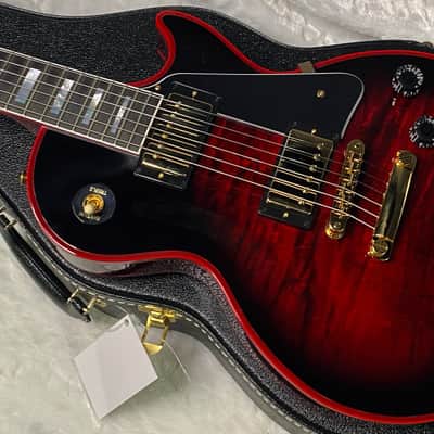 NEW! Gibson Dealer Select Custom Shop Les Paul Custom Red Widow AAA Figured Flame Top - Authorized Dealer - 10 lbs - G07343 image 9