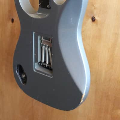 1987 Ibanez RG 550 Guitar, Metallic Blue + hard case image 10