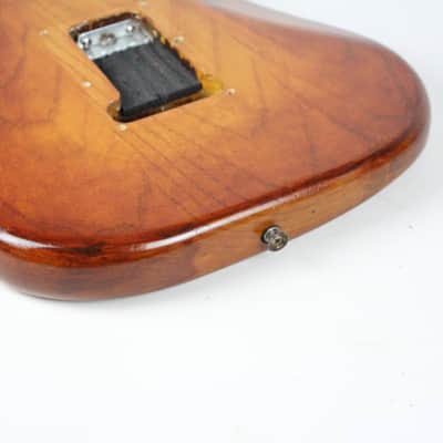 1978-1979 Vintage Fender Stratocaster 3-Bolt Ash Body Stripped 1970's Guitar image 19