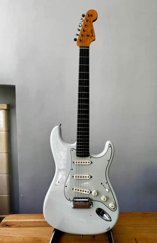 Fender American Vintage '59 Faded Sonic Blue Stratocaster 2013 - 2016 - Faded Sonic Blue image 1
