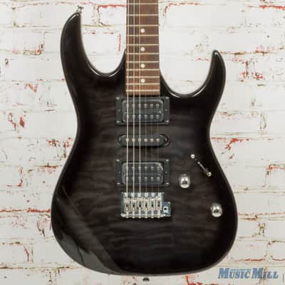 Ibanez GIO Series GRX70QA - Transparent Black Sunburst image 1