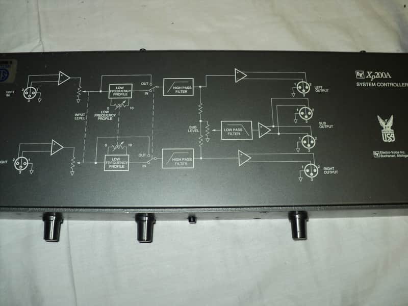 Electro-Voice　Xp200A　システムコントローラー EV Electro Voice XP200A System Controller | Reverb