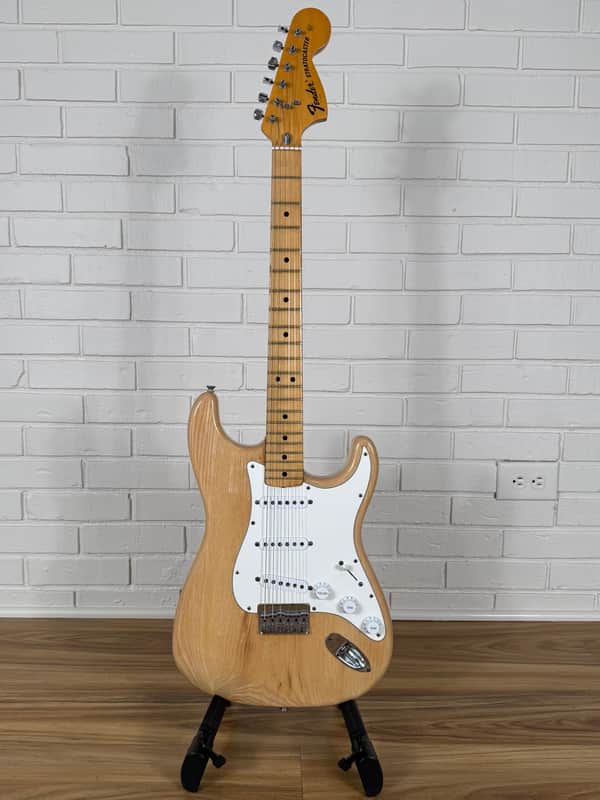 1974 Fender Stratocaster with 3-Bolt Neck, Maple Fretboard - Natural Gloss image 1