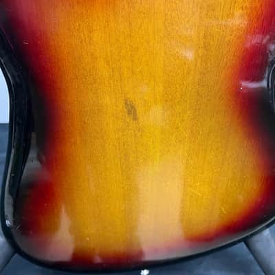 Vintage Silvertone Model 759 1437 Teisco 1960's Sunburst Electric Guitar Made in Japan Guitar image 24