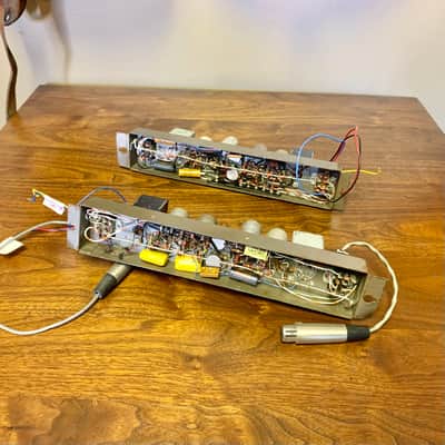 PAIR! - RCA MI-9285 tube microphone preamplifier c 1950’s mi-9285c langevin UTC original vintage USA micpre image 2