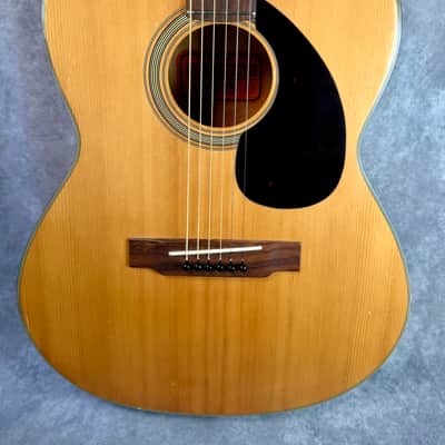 Yamaha FG-75 Folk Guitar 1968 - 1974 - Natural image 2