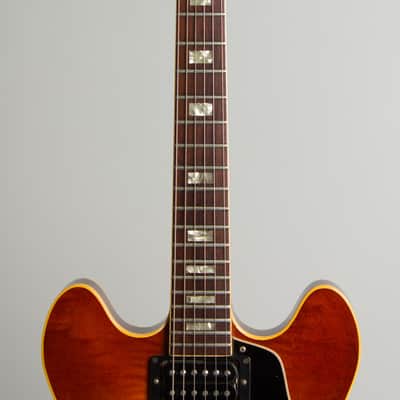 Gibson ES-335TD Semi-Hollow Body Electric Guitar (1972), ser. #745798, original black hard shell case. image 8