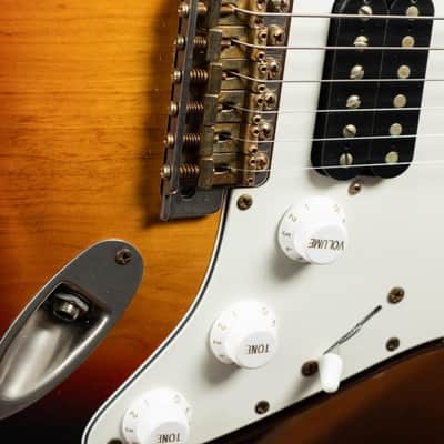 Woodstock Old Boy S 3 Tone Sunburst RW Fingerboard HSS image 12