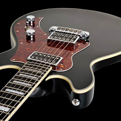 Hagstrom Megin Black Gloss w/Case image 6