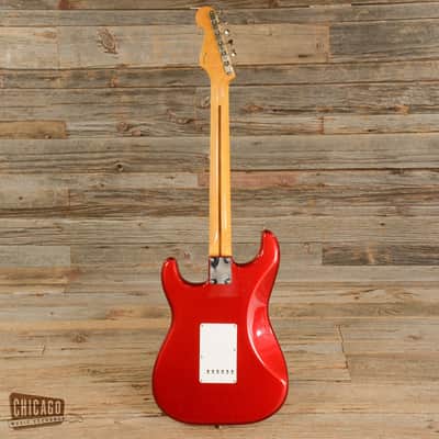 Fender Stratocaster MIM 50's Lacquer Candy Apple Red USED (s965) image 5
