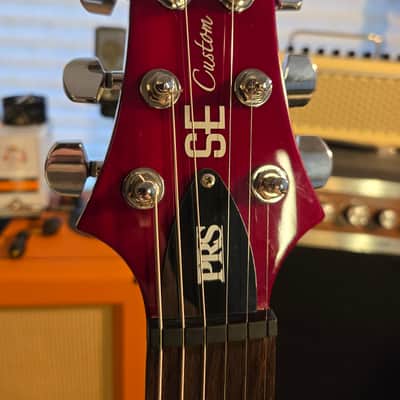 PRS SE Custom 24 2009 - 2011 Black Cherry (Gig Bag Included) image 8