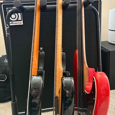 Warmoth P Bass 2024 - Coral red image 2