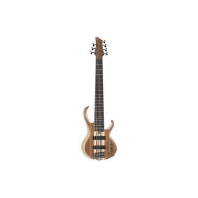 Ibanez BTB Bass Workshop BTB747 7-String Electric Bass Guitar, Rosewood Fretboard, Natural Low Gloss image 2