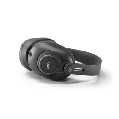 AKG K361-BT Over-Ear Closed-Back Foldable Studio Headphones With Bluetooth Black image 4