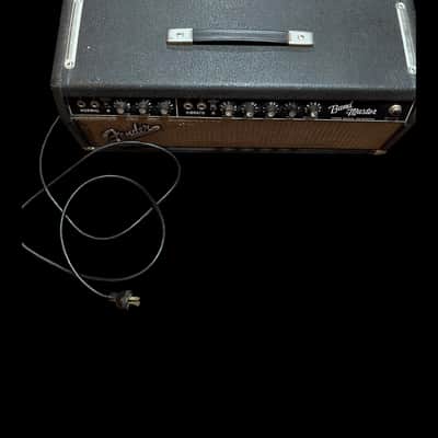 Fender Bandmaster 40-Watt 2-Channel Guitar Amp Head 1963 - 1967 - Black Panel X6983 image 2