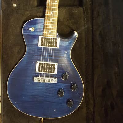 PRS SC 250 Flame Top 2002 Blue - Flyleaf Touring Guitar image 1