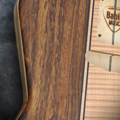 Babik Custom Telecaster Style body, Mod shape, light weight, Ovangkol Handmade  2026 image 3