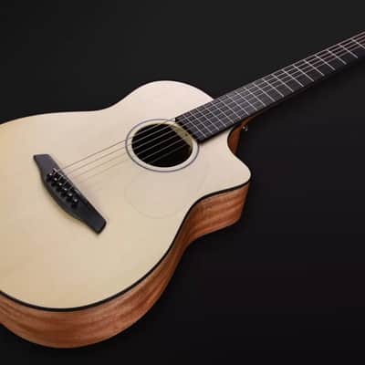 Furch Traveler guitar Pioneer-EM a Engelmann spruce / African mahogany,  High-protection gigbag included! image 13