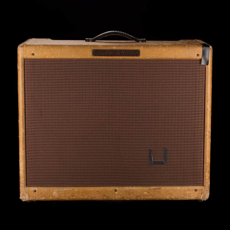 Vintage 1955 Fender Twin Amp Tweed  Guitar Amp Combo - Ry Cooder Collection image 1