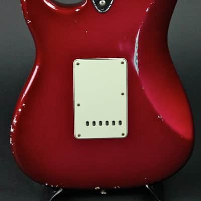 Fender Custom Shop 1971 Stratocaster Relic Midnight Wine over Lucerne Aqua Firemist image 3