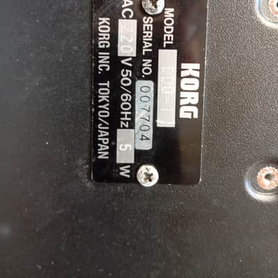 Korg DDD-1 Dynamic Digital Drums 1986 - 1987 - Black image 6